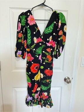 FARM Rio | Dresses | Farm Rio Beaded Macaws Mini Dress
